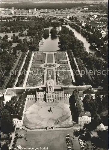 Charlottenburg Fliegeraufnahme Schloss / Berlin /Berlin Stadtkreis