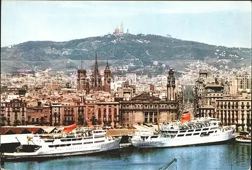 Barcelona Cataluna Hafen Kathedrale Kat. Barcelona