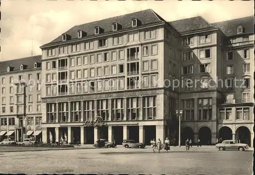 Dresden Altmarkt Cafe Prag Kat. Dresden Elbe