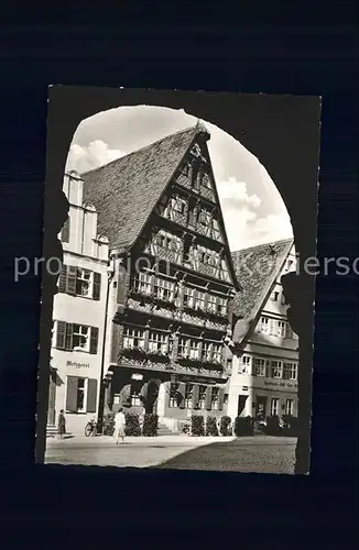 Dinkelsbuehl Deutsches Haus Kat. Dinkelsbuehl