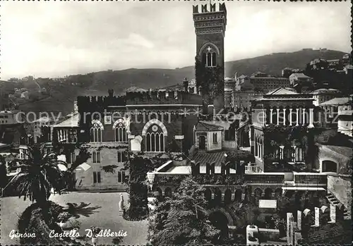 Genova Genua Liguria Castello D`Albertis Kat. Genova