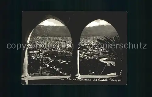 Palermo Sicilia Panorama del Castello Kat. Palermo