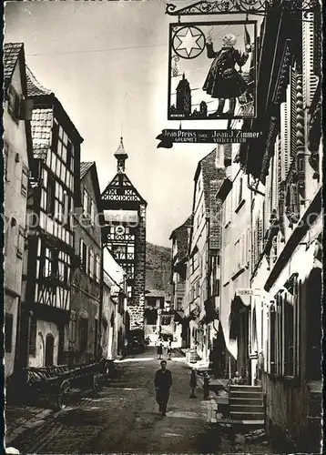 Riquewihr Haut Rhin Grand Rue  Kat. Riquewihr