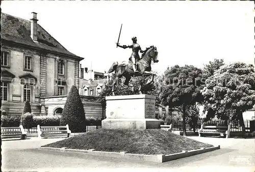 Reims Champagne Ardenne Statue de Jeanne d`Arc Kat. Reims