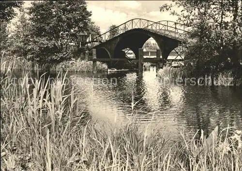 Zehdenick Havelbruecke Kat. Zehdenick