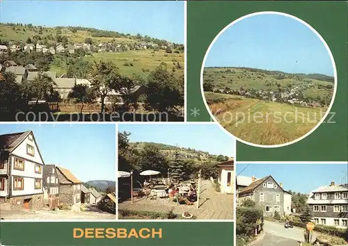Deesbach Dorfpartie Ferienheim Freundschaft Kat. Deesbach