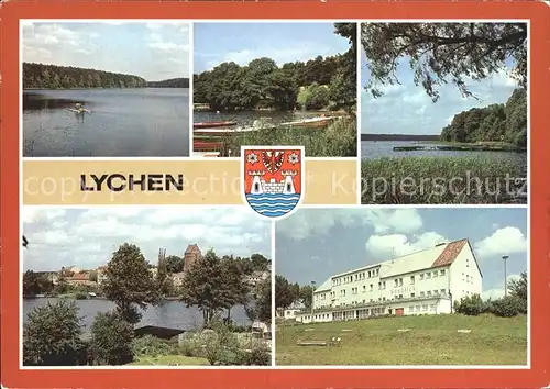 Lychen Zensee Camping Lychensee Ferienzentrum Seeblick Kat. Lychen