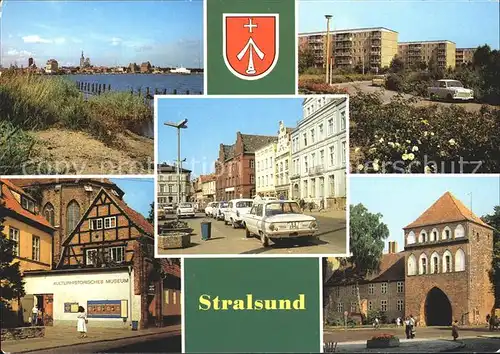 Stralsund Mecklenburg Vorpommern Leninplatz Friedrich Wolf Strase Kulturhistorisches Museum Kat. Stralsund