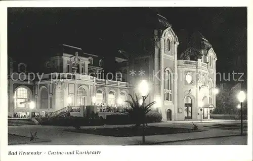 Bad Neuenahr Ahrweiler Casino und Kurtheater bei Nacht Kat. Bad Neuenahr Ahrweiler