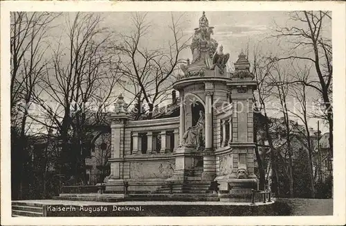 Koblenz Rhein Kaiserin Augusta Denkmal Kat. Koblenz