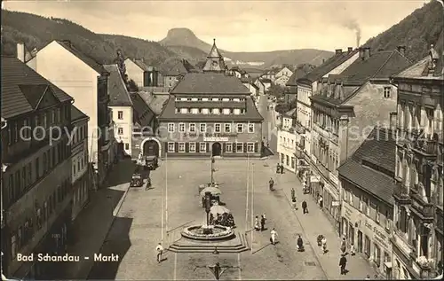 Bad Schandau Markt Kat. Bad Schandau