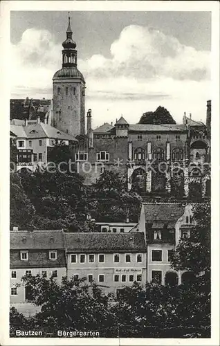 Bautzen Buergergarten Kat. Bautzen