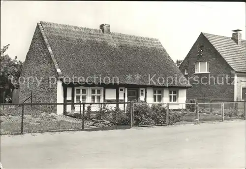 Moenkebude Altes Fischerhaus Kat. Moenkebude