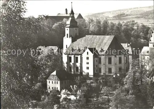 Schwarzenberg Erzgebirge St Georgenkirche Kat. Schwarzenberg