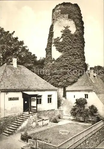 Oschatz Stadtwachtturm 14. Jhdt. Heimatmuseum Kat. Oschatz