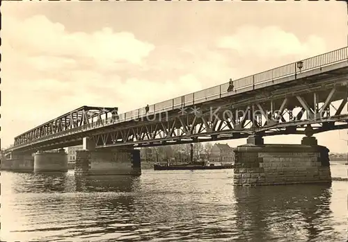 Schoenebeck Elbe Ernst Thaelmann Bruecke Kat. Schoenebeck