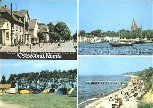 Rerik Ostseebad Promenade Hafen Campingplatz Strand Kat. Ostseebad Rerik