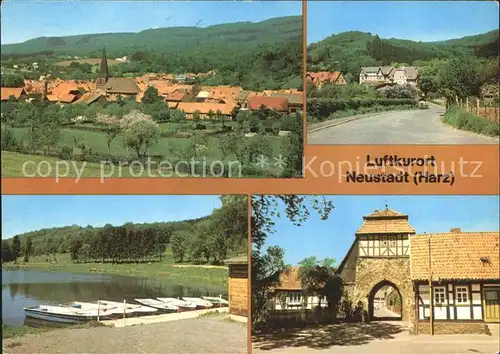 Neustadt Harz Luftkurort Kurhaus Haus Lebenswende Gondelteich Torstrasse Kat. Neustadt Harz