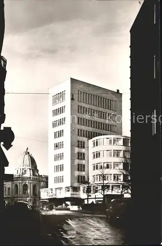 Essen Ruhr Kapuzinergasse mit Deutschlandhaus Hochhaus Kat. Essen