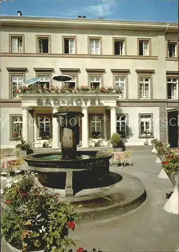 Bad Teinach Zavelstein Bad Hotel Brunnen Kat. Bad Teinach Zavelstein