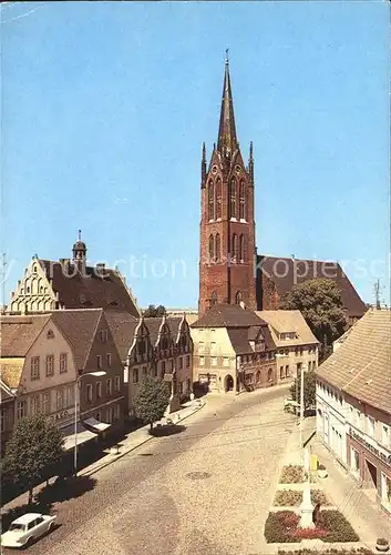 Kemberg Platz des Friedens Kirche Kat. Kemberg