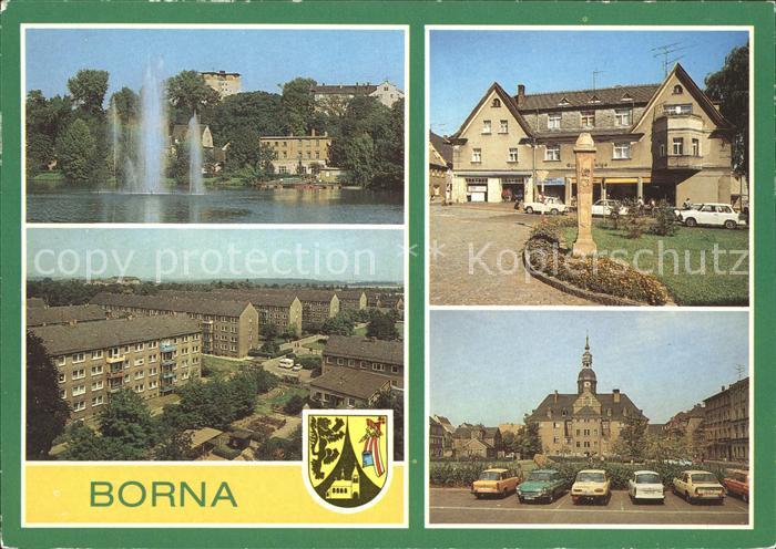 Borna Leipzig Breiter Teich Kat. Borna Nr. kf11673 oldthing