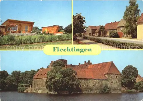 Flechtingen Bungalow Siedlung Lindenplatz Wasserburg Kat. Flechtingen