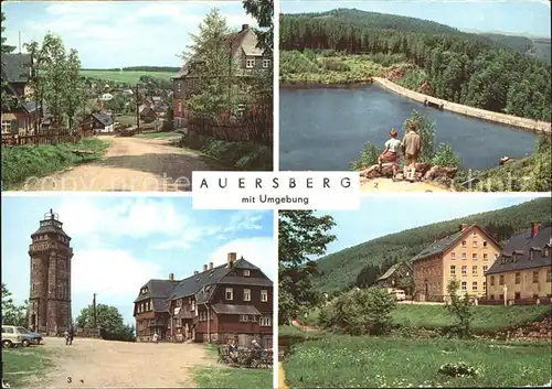 Auersberg Wildenthal und Umgebung Talsperre HOG Berghotel Auersberg Hotel Kat. Eibenstock