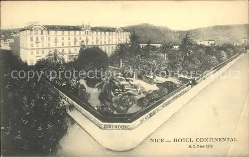 Nice Alpes Maritimes Hotel Continental Kat. Nice