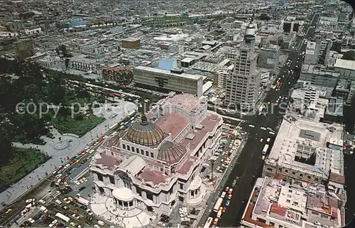 Mexico City Palacio de Bellas Artes Fliegeraufnahme Kat. Mexico