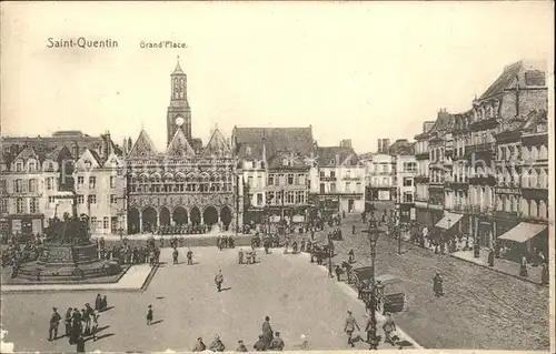 Saint Quentin Grand Place Kat. Saint Quentin