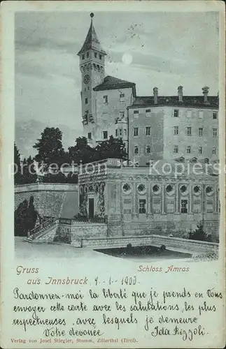 Innsbruck Schloss Amras Kat. Innsbruck