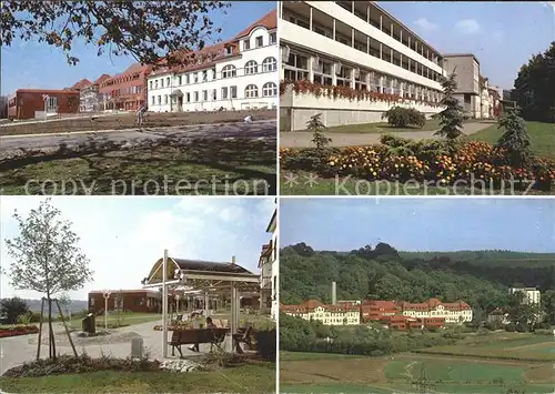 Ansbach Mittelfranken Rangauklinik Teilansichten Kat. Ansbach