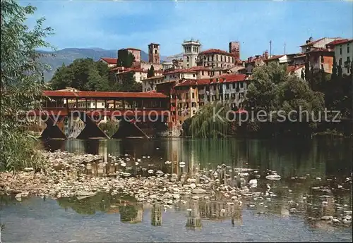 Bassano del Grappa Ponte degli Alpini Castello degli Ezzelini Kat. Bassano Del Grappa