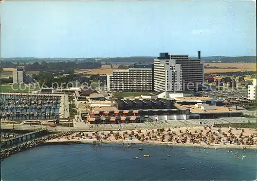 Damp Strand Hotels Fliegeraufnahme Kat. Damp Halbinsel Schwansen