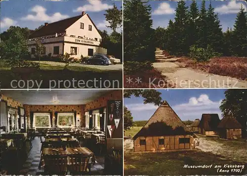 Ehestorf Harburg Zum Kiekeberg Gastraum Museumsdorf am Kiekeberg Kat. Rosengarten