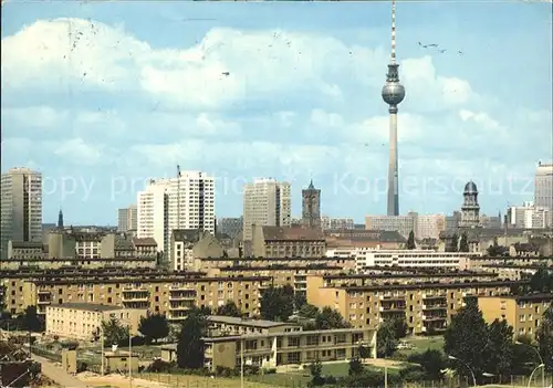 Berlin mit Fernsehturm Kat. Berlin