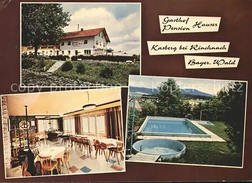 Kasberg Rinchnach Gasthaus Pension Hauser / Rinchnach /Regen LKR