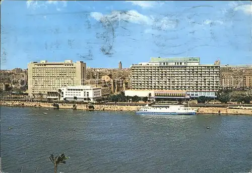 Cairo Egypt Nil Hilton Hotel Kat. Cairo