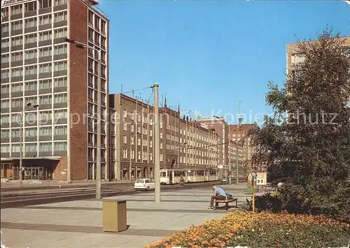 Rostock Mecklenburg Vorpommern Lange Strasse Kat. Rostock