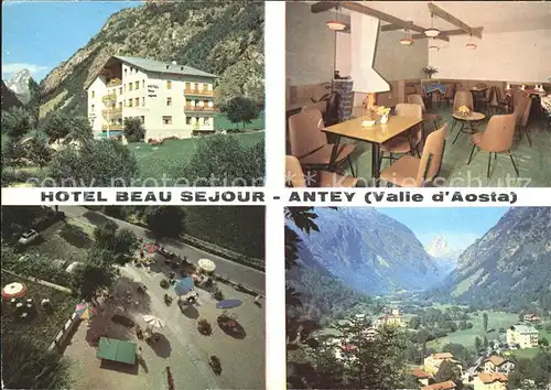Aosta Hotel Beau Sejour antey Kat. Aosta