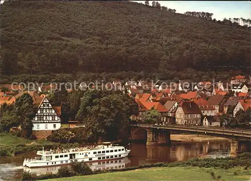 Oberweser Hessen Bruecke Kat. Oberweser