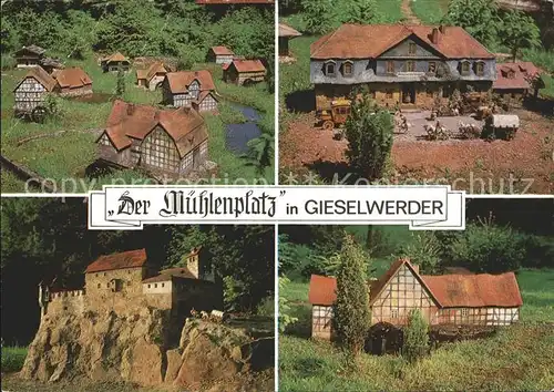 Gieselwerder Muehlenplatz Kat. Oberweser