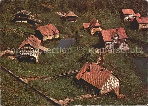 Gieselwerder Miniaturmuehlen Kat. Oberweser