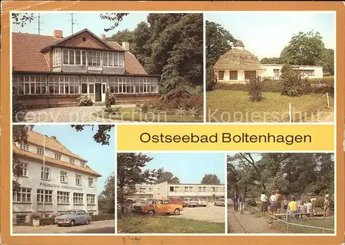 Boltenhagen Ostseebad Haus am Meer Poliklinik  Kat. Ostseebad Boltenhagen
