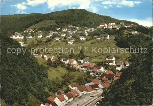 Wieda Blick von Kreuztalklippe Kat. Wieda