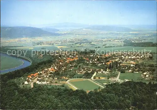 Fuerstenberg Weser Fliegeraufnahme Kat. Fuerstenberg