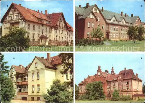 Friedensau Altersheim Schule Villa Predigerseminar Kat. Moeckern Burg