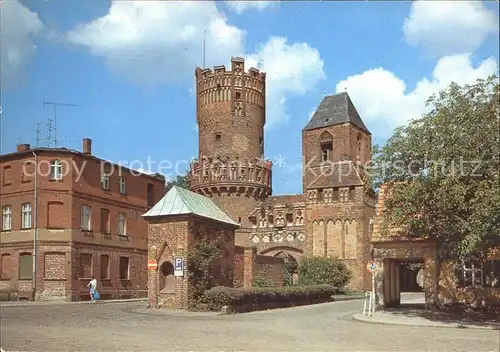 Tangermuende Neustaedter Tor Kat. Tangermuende