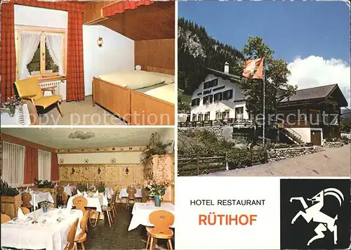 Litzirueti Hotel Restaurant Ruetihof Kat. Litzirueti Arosa